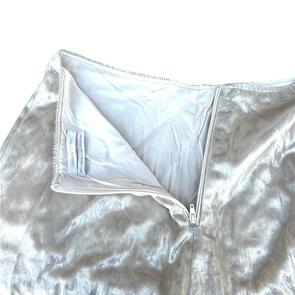 Urban Outfitters Light gold Shimmery eyelash unicorn High Waist shorts size 4 - Picture 6 of 10